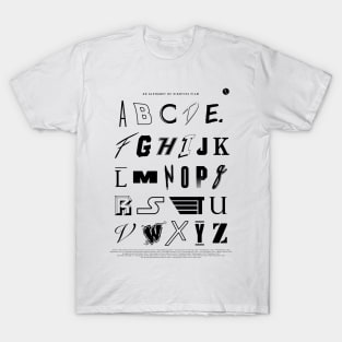 An Alphabet of Eighties Film T-Shirt